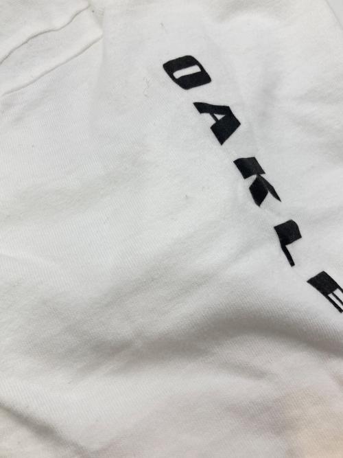 OAKLEY（オークリー）OAKLEY (オークリー) FRAGMENT DESIGN (フラグメントデザイン) プリントカットソー ホワイト サイズ:XLの古着・服飾アイテム