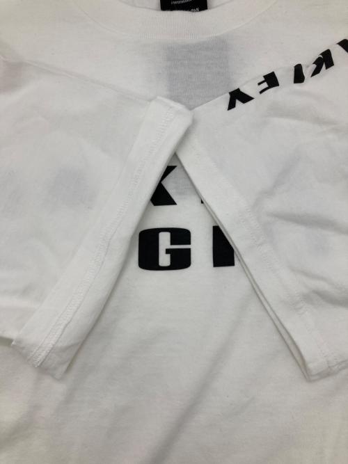 OAKLEY（オークリー）OAKLEY (オークリー) FRAGMENT DESIGN (フラグメントデザイン) プリントカットソー ホワイト サイズ:XLの古着・服飾アイテム