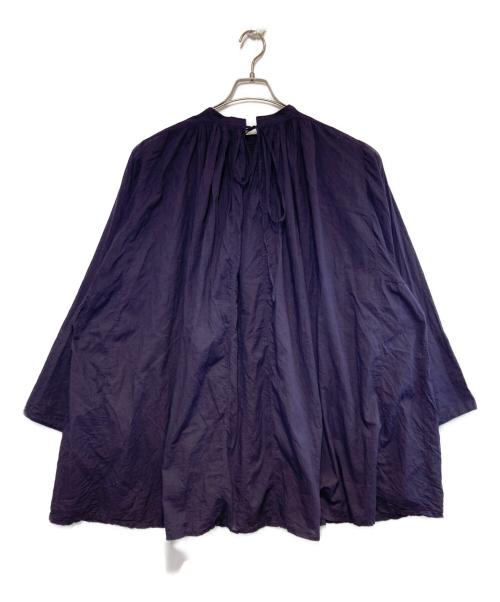 Curensology（カレンソロジー）Curensology (カレンソロジー) カディコットンブラウス パープル サイズ:Freeの古着・服飾アイテム