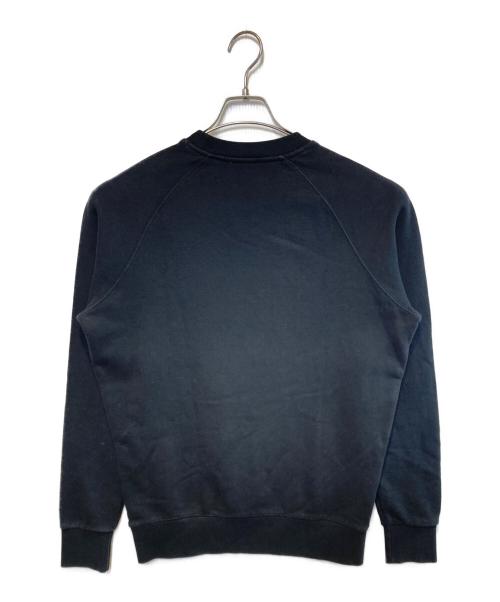 maison kitsune（アシッドメゾンキツネ）maison kitsune (アシッドメゾンキツネ) FOX HEAD PATCH CLASSIC SWEATSHIRT ブラック サイズ:Sの古着・服飾アイテム