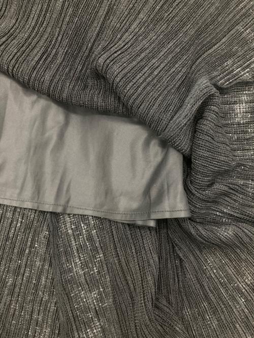 Louren（ローレン）Louren (ローレン) ドッキングノースリーブワンピース グレー×ブラック サイズ:Freeの古着・服飾アイテム