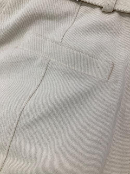 Louren（ローレン）Louren (ローレン) センターシームバレルレッグパンツ アイボリー サイズ:Sの古着・服飾アイテム