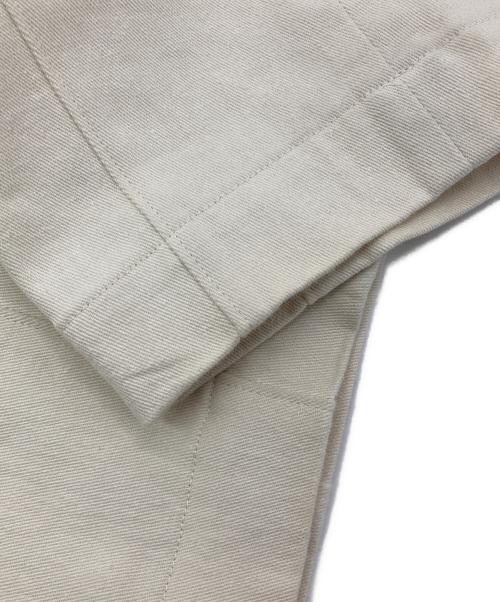 Louren（ローレン）Louren (ローレン) センターシームバレルレッグパンツ アイボリー サイズ:Sの古着・服飾アイテム