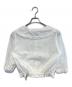 the Barnnet (ザ バーネット) White Cottage Ruffle Blouse ホワイト サイズ:F：5000円