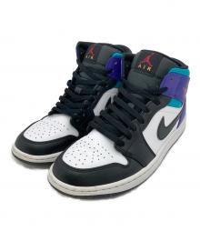 NIKE（ナイキ）の古着「AIR JORDAN 1 MID」｜パープル×ホワイト