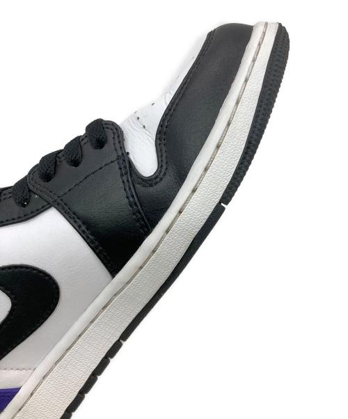 NIKE（ナイキ）NIKE (ナイキ) AIR JORDAN 1 MID パープル×ホワイト サイズ:US9の古着・服飾アイテム