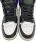 中古・古着 NIKE (ナイキ) AIR JORDAN 1 MID パープル×ホワイト サイズ:US9：6000円