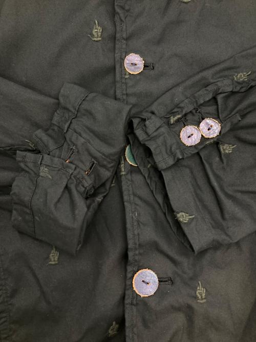 UNDERCOVERISM（アンダーカバーイズム）UNDERCOVERISM (アンダーカバーイズム) FUCK FINGER JACKET ブラック サイズ:3の古着・服飾アイテム