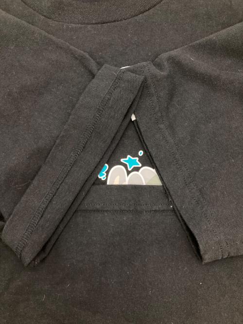 Aape BY A BATHING APE（エーエイプ バイ アベイシングエイプ）Aape BY A BATHING APE (エーエイプ バイ アベイシングエイプ) Virgil Font Khn Camo T-Shirt ブラック サイズ:XLの古着・服飾アイテム