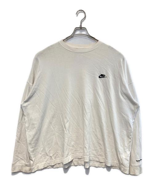 NIKE（ナイキ）NIKE (ナイキ) PEACEMINUSONE (ピースマイナスワン) LS TEE ホワイト サイズ:Mの古着・服飾アイテム