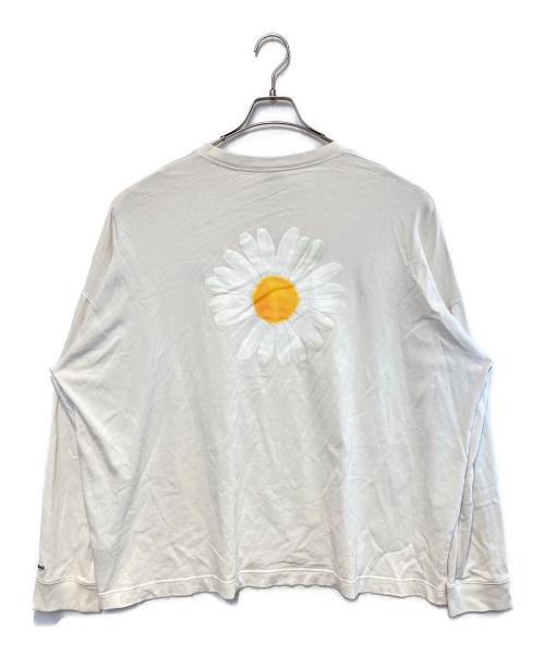 NIKE（ナイキ）NIKE (ナイキ) PEACEMINUSONE (ピースマイナスワン) LS TEE ホワイト サイズ:Mの古着・服飾アイテム