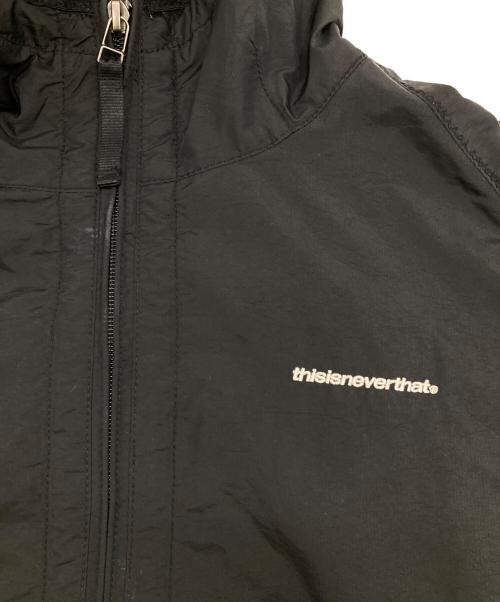 thisisneverthat（ディスイズネバーザット）thisisneverthat (ディスイズネバーザット) SP-Logo Windbreaker ブラック サイズ:Mの古着・服飾アイテム