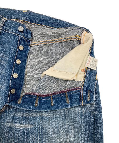 EVISU（エヴィス）EVISU (エヴィス) カモメプリントデニムパンツ インディゴ サイズ:34×32の古着・服飾アイテム