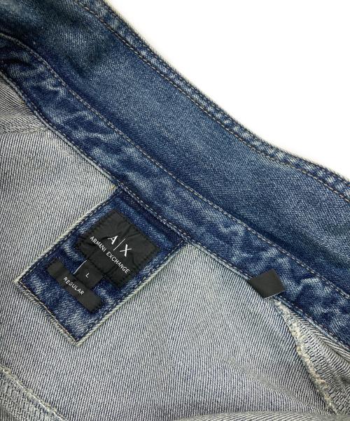 ARMANI EXCHANGE（アルマーニ エクスチェンジ）ARMANI EXCHANGE (アルマーニ エクスチェンジ) デニムシャツ インディゴ サイズ:Lの古着・服飾アイテム
