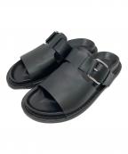 PLAN Cプランシー）の古着「BELT DETAIL SANDAL」｜ブラック