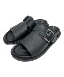 PLAN C（プランシー）の古着「BELT DETAIL SANDAL」｜ブラック