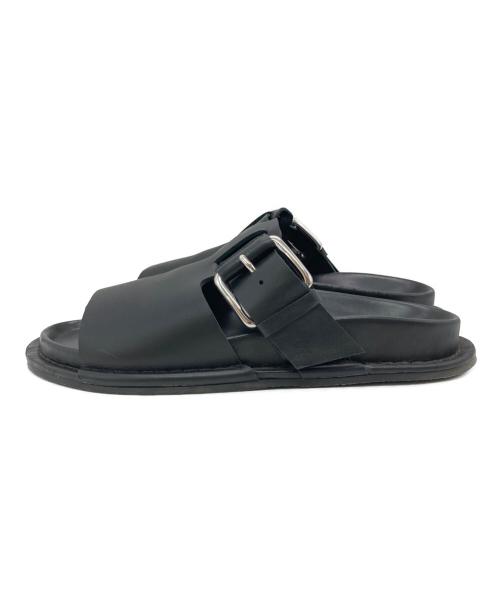 PLAN C（プランシー）Plan C (プランシー) BELT DETAIL SANDAL ブラック サイズ:41の古着・服飾アイテム