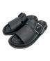Plan C（プランシー）の古着「BELT DETAIL SANDAL」｜ブラック