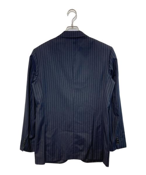 Paul Smith London（ポールスミスロンドン）Paul Smith London (ポールスミスロンドン) ストライプ2Bジャケット ネイビー サイズ:Lの古着・服飾アイテム