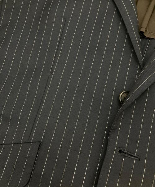 Paul Smith London（ポールスミスロンドン）Paul Smith London (ポールスミスロンドン) ストライプ2Bジャケット ネイビー サイズ:Lの古着・服飾アイテム