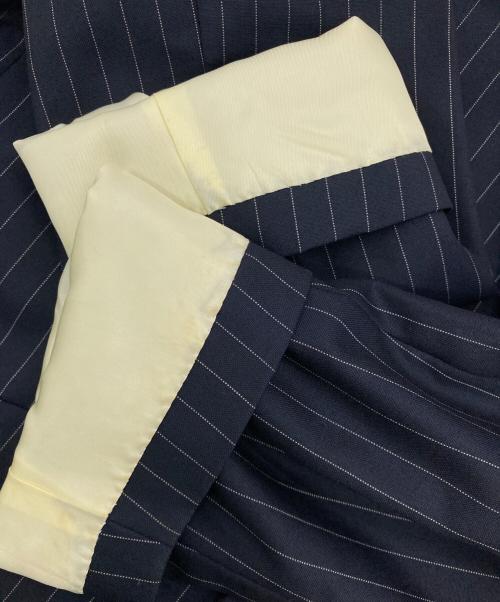 Paul Smith London（ポールスミスロンドン）Paul Smith London (ポールスミスロンドン) ストライプ2Bジャケット ネイビー サイズ:Lの古着・服飾アイテム