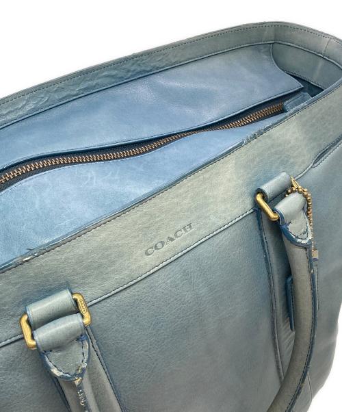 COACH（コーチ）COACH (コーチ) ブリーカー レガシー ウィークエンドトート スカイブルーの古着・服飾アイテム
