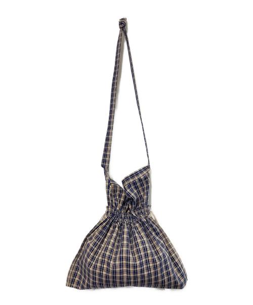 LABORDAY & BRO. CO.（レイバー・デイ）LABORDAY & BRO. CO. (レイバー・デイ) APRON BAG ネイビー×ベージュの古着・服飾アイテム
