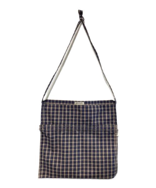 LABORDAY & BRO. CO.（レイバー・デイ）LABORDAY & BRO. CO. (レイバー・デイ) APRON BAG ネイビー×ベージュの古着・服飾アイテム