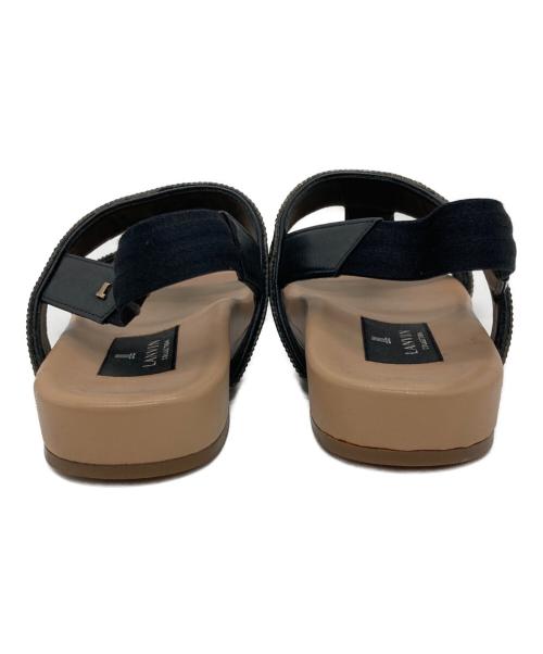 LANVIN COLLECTION（ランバンコレクション）LANVIN COLLECTION (ランバンコレクション) ビジューサンダル ベージュ サイズ:S（22.0cm～22.5cm相当）の古着・服飾アイテム