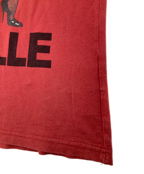 Hysteric Glamour（ヒステリックグラマー）Hysteric Glamour (ヒステリックグラマー) BIG BEAT FROM BADSVILLE TEE レッド サイズ:Sの古着・服飾アイテム