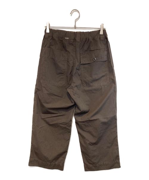 MHL（エムエイチエル）MHL (エムエイチエル) FINE COMPACT COTTON POPLIN ブラウン サイズ:Sの古着・服飾アイテム