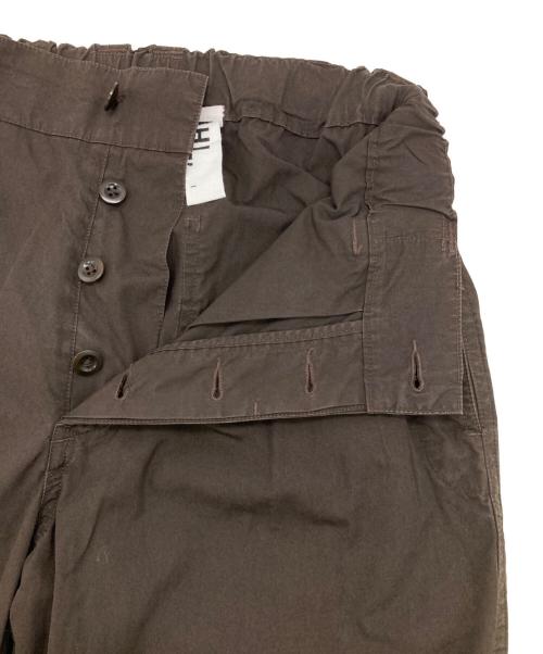 MHL（エムエイチエル）MHL (エムエイチエル) FINE COMPACT COTTON POPLIN ブラウン サイズ:Sの古着・服飾アイテム