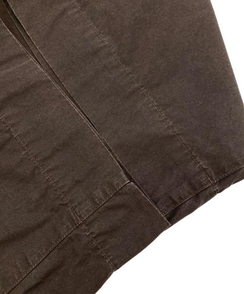 MHL（エムエイチエル）MHL (エムエイチエル) FINE COMPACT COTTON POPLIN ブラウン サイズ:Sの古着・服飾アイテム