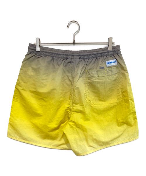 GRAMICCI（グラミチ）GRAMICCI (グラミチ) Tide Swim Short イエロー×グレー サイズ:L 未使用品の古着・服飾アイテム