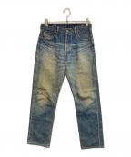 LEVI'Sリーバイス）の古着「［古着］501デニムパンツ」｜インディゴ