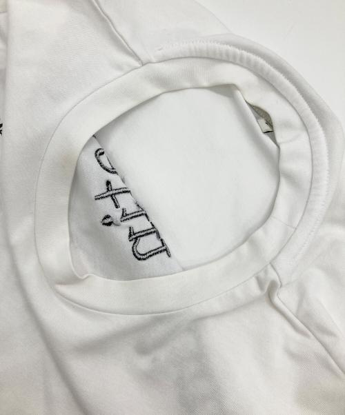 Matin Kim（マーティン・キム）Matin Kim (マーティン・キム) ロゴ刺繍Tシャツ ホワイト サイズ:Freeの古着・服飾アイテム