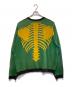 KAPITAL (キャピタル) KOUNTRY 裏毛2TONE BONE SWEAT ブラック×グリーン サイズ:Free：18000円
