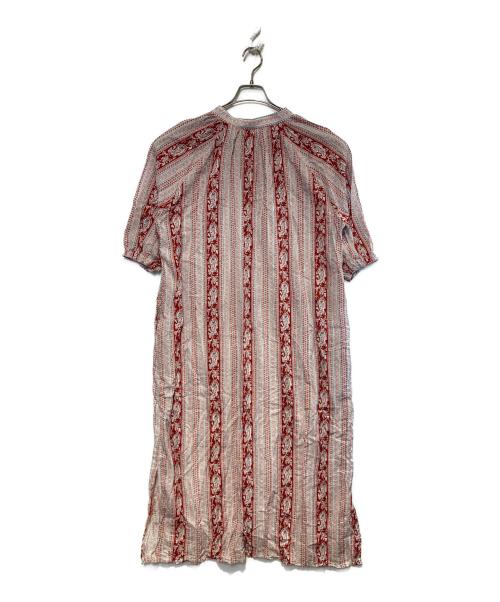 CHAN LUU（チャンルー）CHAN LUU (チャンルー) 総柄ワンピース レッド サイズ:Fの古着・服飾アイテム