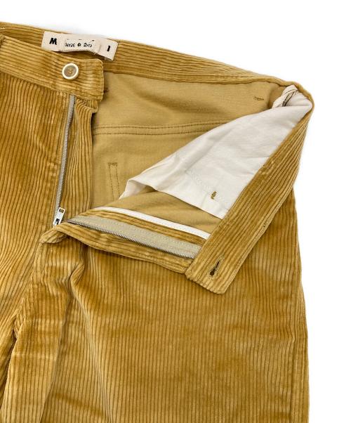 MARNI（マルニ）MARNI (マルニ) コーデュロイフレアパンツ マスタード サイズ:48の古着・服飾アイテム