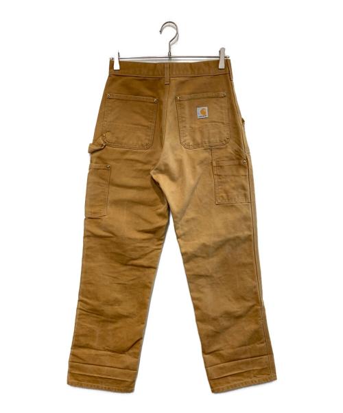 CarHartt（カーハート）CarHartt (カーハート) ダックダブルニーペインターパンツ ブラウン サイズ:28×30の古着・服飾アイテム