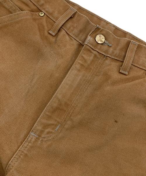 CarHartt（カーハート）CarHartt (カーハート) ダックダブルニーペインターパンツ ブラウン サイズ:28×30の古着・服飾アイテム
