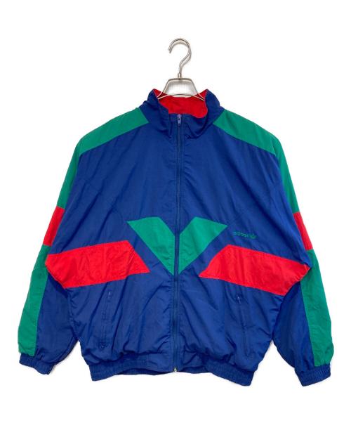 adidas（アディダス）adidas (アディダス) ［古着］トラックジャケット ブルー×レッド サイズ:52の古着・服飾アイテム
