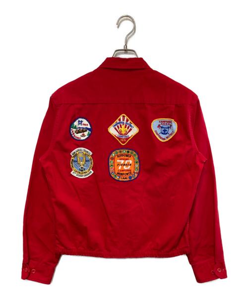 boy scouts of america（ボーイスカウトオブアメリカ）boy scouts of america (ボーイスカウトオブアメリカ) ［古着］スイングトップ レッド サイズ:Sの古着・服飾アイテム