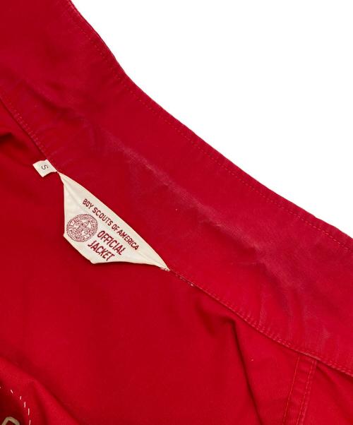 boy scouts of america（ボーイスカウトオブアメリカ）boy scouts of america (ボーイスカウトオブアメリカ) ［古着］スイングトップ レッド サイズ:Sの古着・服飾アイテム