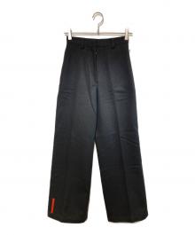 PRADA SPORTS（プラダスポーツ）の古着「ウールスラックス」｜ブラック