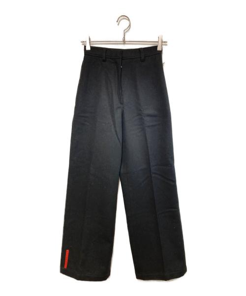 PRADA SPORTS（プラダスポーツ）PRADA SPORTS (プラダスポーツ) ウールスラックス ブラック サイズ:40の古着・服飾アイテム