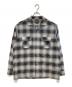 PENDLETON（ペンドルトン）の古着「オンブレチェックオープンカラーシャツ」｜グレー