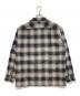 PENDLETON (ペンドルトン) オンブレチェックオープンカラーシャツ グレー サイズ:XL：9000円