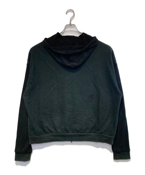 Abelia Edoward goucha（アベリア エドワード ゴウチャ）Abelia Edoward goucha (アベリア エドワード ゴウチャ) Members zip hoodie ブラック サイズ:Fの古着・服飾アイテム