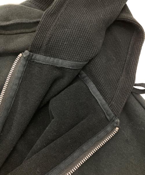 Abelia Edoward goucha（アベリア エドワード ゴウチャ）Abelia Edoward goucha (アベリア エドワード ゴウチャ) Members zip hoodie ブラック サイズ:Fの古着・服飾アイテム
